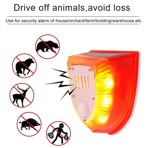 Solar alarm licht infrared - solar,
