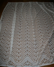 Gardine * Store * ca. Länge 184 , ca Breite 140 cm * champagnerfarben * Bleikant