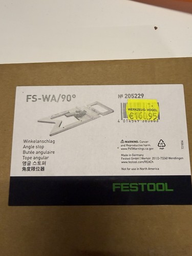 Festool winkelanschlag wa - winkelanschlag, fs-wa