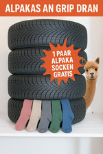 4x Winterreifen (1 Satz) 225/50 R17 98V NEU GRATIS Alpakasocken 2255017 98V