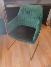 stuhl samt grün