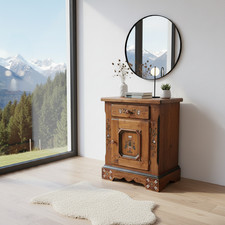 Voglauer Anno 1700 braun antik Kommode Landhaus Retro Vintage Holzkommode massiv