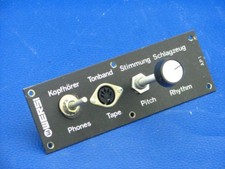 Anschlussblende aus Wersi Orgel Helios