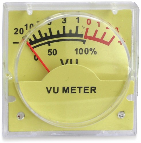 Aussteuerungsanzeige meter - aussteuerungsanzeige,, vu-meter