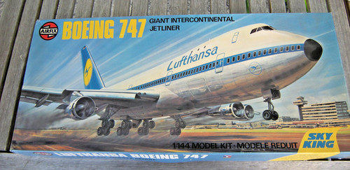 Airfix boeing 747 jumbo jet - airfix,