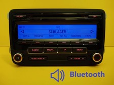 VW RCD 310 AUTORADIO   BLUETOOTH  GOLF 5 6 POLO PASSAT TOURAN JETTA T5  + CODE