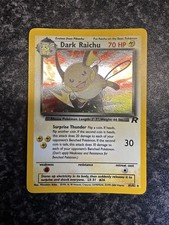 Pokemon Karte - Dunkles Raichu
