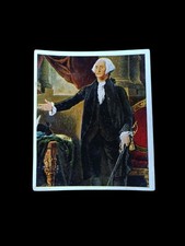 Eckstein - Halpaus Sammelbild Nr.91 ( George Washington  1732-1799 )