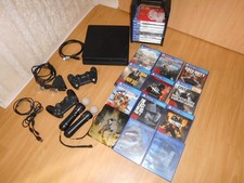 Sony PlayStation 4 Slim 1TB Spielekonsole mit 20 Spiele + 2 Controller
