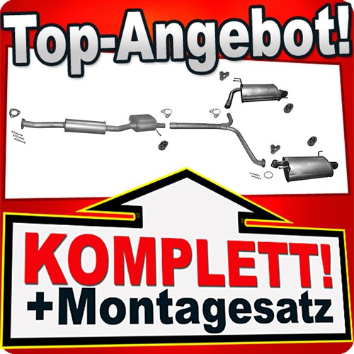 Auspuff für honda accord - auspuff, vii