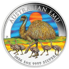 Australien 1 $  2026 EMU  1 Oz