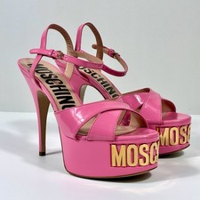 Moschino logo leather - moschino,