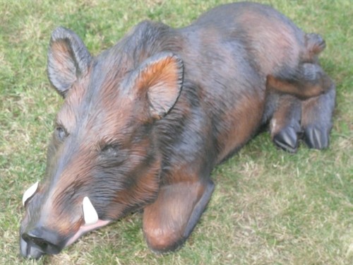 Wildschwein lebensgroß