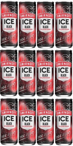 Dosen smirnoff ice black - 12,