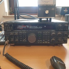 Kenwood TS-950SDX, Amateurfunkanlage mit Studiomicrophon ROHDE