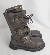 Demonia STEAM-12 Stiefel Braun
