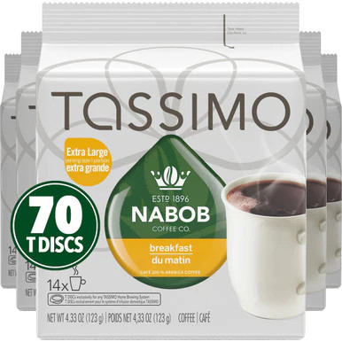 Tassimo nabob breakfast blend - tassimo,