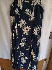 Damen Kleid,Guido Maria Kretschmer,Gr:54,blau mit Blumen 100%Polyester,About You