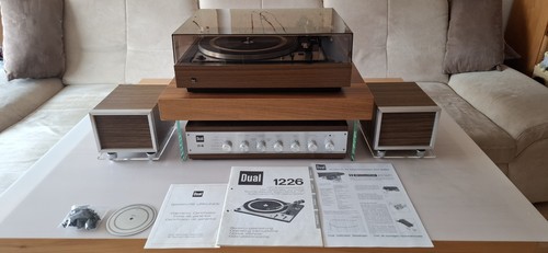 Dual vintage anlage - anlage, 70-er