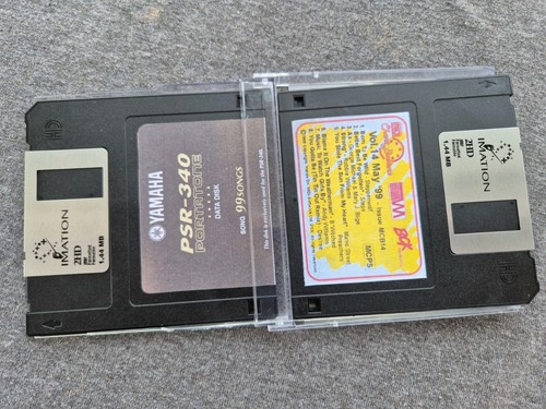Yamaha psr 340 data - 340, floppy