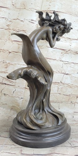Medusa bronze metall skulptur - metall,