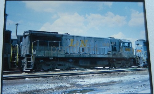 Train slide n louisville - rr, l&n