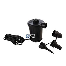 adventuridge Elektrische Luftpumpe TÜV/GS-Zeichen für Luftmatratze Boot Matratze