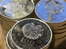 1/4 Unze Silber Armenien Arche