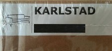 Bezug für das "KARLSTAD" 3er Sofa in hellgrau
