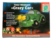 Joka Solar Windspiel Crazy Car Deko Garten Beleuchtung Licht