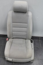 Sitz vorne links VW Touareg 7L Fahrersitz verstellbar Stoff Kristallgrau