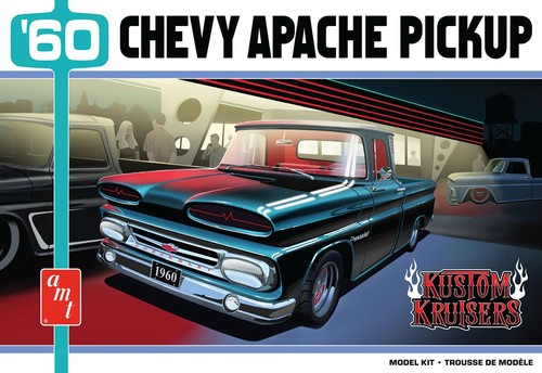 Amt 1960 chevy apache - amt, 1/25