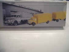 Schuco Piccolo Set 010474 Krupp Koffer Hängerzug Deutsche Post mit OVP 1:90