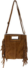 Henkeltasche Wildleder Tasche