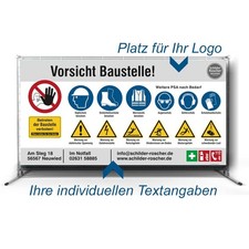 Bauzaunbanner - 🧱,