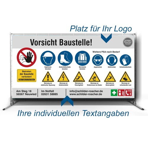 Bauzaunbanner - , |