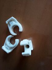  3x Kunststoffschellen 11mm ○ ,weiß clips Rohrclips,Installation 
