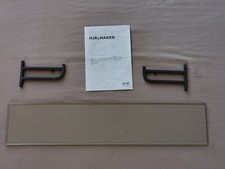 IKEA HJÄLMAREN Glaskonsole Regal 60x12cm Wandregal Glasboden