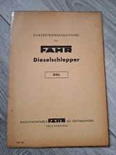 Fahr Schlepper D45L Kurzbetriebsanleitung