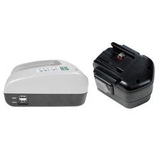 Set: Ni-MH Akku 12V 2Ah +