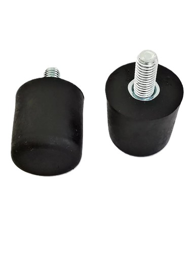 Gummipuffer m8x15 30x30 - gummipuffer, mm