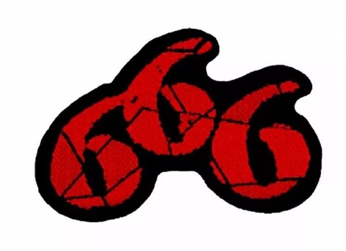 666 patch aufnäher cut - 666,