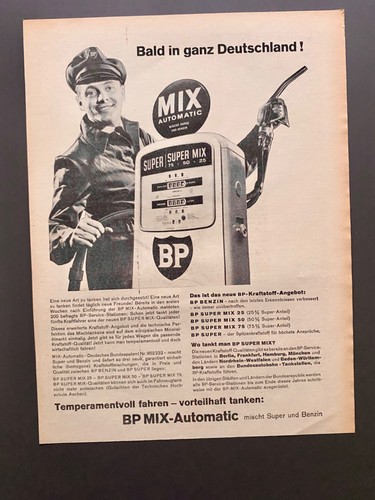Mix tankwart zapfsäule - bp,