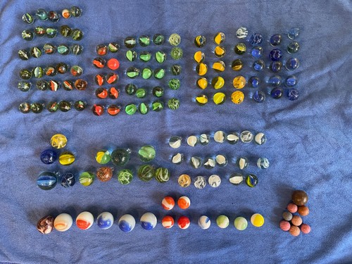 135 vintage glasmurmeln 8 - vintage,