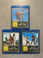 Karl May Winnetou I - III Film Bundle Blu Ray NEUWERTIG 3 Filme KULT Western