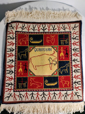 Teppich Qobustan  Aserbaidschan Kamel Karawane Deko Gebetsteppich ca. 40 x 44