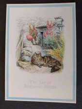 Moderne Katzenpostkarte