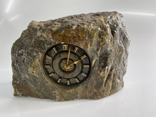 Tischuhr kaminuhr mineralstein - tischuhr,