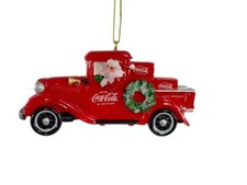  Coca Cola Weihnachtsmann Pickup Truck Christbaumschmuck Weihnachtsschmuck