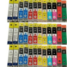 36 Druckerpatronen Tinte für Canon I 9900 I9950 Pixma IP 8500 ersetzen BCI-6 Bk